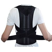 Humpback Correction Belt Invisible Straight Back Child Student Adult Spine Sitting Posture Corrector (Size : XL)