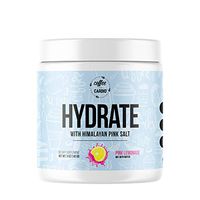 CoffeeOverCardio Hydrate Pink Lemonade (30 Servings) - Hydration Supplement, Electrolyte Powder, Sugar Free, Keto Friendly, with Pink Himalayan Salt and CocOganic Coconut Water - Add to Water