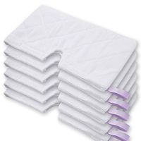 Safe Price - 6/4/2PCS Replacement Microfiber Pads For Shark Steam Mop S3550 S3901 S3601 S3501 (6)