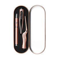 3 Pcs Earpicks Ear Wax Removal Tools with LED Light Ear Spoon Digger & Tweezer Nose Cleaning Pick Baby Children Care Set