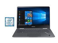 Samsung Notebook 9 Pro NP940X5M-X02US 15.0" Touch Screen Laptop, Intel Core i7-7500U Up To 3.5GHz, 8GB DDR4, 128GB SSD, Backlit Keyboard, Windows 10, Titan Silver