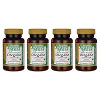 Swanson Super Strength Oregano 500 Milligrams 60 Capsules (4 Pack)