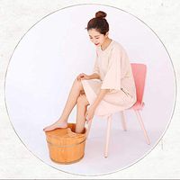 NJYT Foot Massager Foot Spa and Massager, Foot Bath Auto Pedicure Massage Roller, Foot Soaker Foot Care Tub Feet Washing Basins Foot Bath Tub