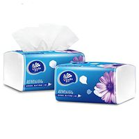 Toilet Paper Pack 6 Packs 130 Sheets of Facial Tissue Toilet Paper Dry and Wet Tissues Soft Dry and Wet Tissues Cotton Wet Tissues for Skin Portable Facial Tissues,1 Mention
