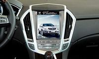 10.4" Quadcore Car DVD Player 1280x800 Tesla Style Vertical Screen 32GB ROM Stereo GPS Navigation Radio for Cadillac SRX 2009-2016 Year (13-16YEAR 32GB ROM)