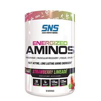 SNS Energized Aminos Fast Acting, Long Lasting Amino Energizer (Strawberry Limeade)