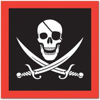 Pirate Lunch Napkins, 16ct