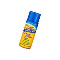 Odor Free Max Strength Lidocaine Pain Relief Dry Spray, 4 Ounces (New Version)