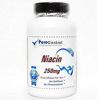 Niacin 250mg // 100 Capsules // Pure // by PureControl Supplements
