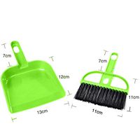 Ecurson Mini Dust Sweeper,Desktop Cleaning Brush Broom and Dustpan Set,Mini Desktop Sweep Cleaning Brush Small Broom Dustpan Set