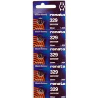 #329 Renata Watch Batteries 10Pcs