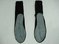 Polymer Gel Padded Diabetic Socks - Gel Padded Walker - (Gel Padding is on The Inside of The Socks) (X Large)