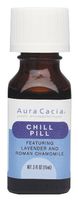 Aura Cacia Essential Solutions Oil Blend, Chill Pill, 0.5 Fluid Ounce (Pack of 2)