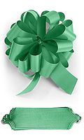 Green Pull Bows 5½” W x 20 Loops Pack of 50
