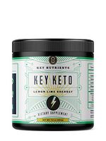 Exogenous Ketone Supplement, Key Keto: Patented BHB Salts (Beta-Hydroxybutyrate) - Formulated for Ketosis, to Burn Fat, Increase Energy and Focus, Supports a Keto Diet. Lemon Lime Sherbet 15 Servings
