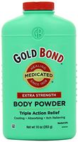 Gold Bond Extra Strength Triple Action Relief Medicated Body Powder, 10 0unce, Pack of 2