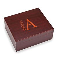 Personalized Cigar Humidor - Engraved Custom Humidor - Desktop Humidor - Modern