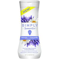 Simply Summer's Eve Cleansing Wash, Lavender & Chamomile, 12 Ounce (Pack of 3)