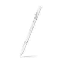igsticker Ultra Thin Protective Body Stickers Skins Universal Decal Cover for Apple Pencil 2nd Generation (Apple Pencil Not Included) 009269 White　Black　map