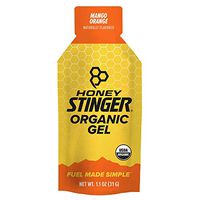 Honey Stinger Organic Energy Gel, Mango Orange, Sports Nutrition, 1.1 Ounce (Pack of 24)