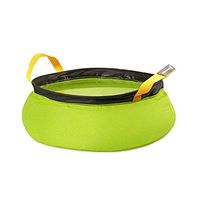 YHYGOO Portable Collapsible Wash Basin, Durable 10L Large Capacity Multifunctional Water Bucket with Handle, Folding Camping Water Container for Outdoor, Fishing, Travel, Spring Tour, Picnic