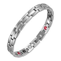 SMFYY Health Care Magnetic Titanium Bracelet, Relief Pain Anxiety Bracelet for Arthritis and Carpal Tunnel,C