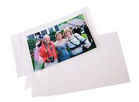 4.75" x 6.5" Clear Self Seal 1.5" Lip Resealable Poly Plastic Bags 1.6 Mil (1000 Count)