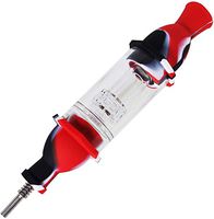 Silicone Honey Straw Water Filtering (Red&Black)