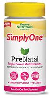SuperNutrition, SimplyOne Multi-Vitamin for PreNatal, One/Day Tablets, 90 Day Supply