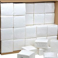 6 Pack White Paper Hand Towels Pack Of 60 Sheet Tissues Napkin Bath Tissues Paper