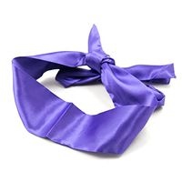 Adoreyou Satin Eye Mask Blindfold (Purple)