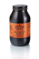 Potters Malt Extract & Cod Liver Oil Butterscotch 650ml by Potters
