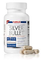 Thrive Formulas Silver Bullet Triple Action Thermogenic Fat Burner – 30 Vegetarian Capsules – Only 1 per Day