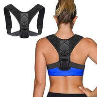 Posture Corrector for Men & Women - Back Brace Shoulder Brace, Adjustable Clavicle Brace Perfect for Shoulder Support, Upper Back & Neck Pain Relief (L)