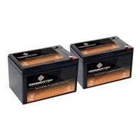 Replacement 12V 15AH Batteries - 2PK