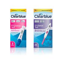 Clearblue Digital Ovulation Test, 20 Ovulation Tests with Pregnancy Test with Smart Countdown, 3 Pregnancy Tests