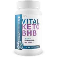 Vital Keto BHB - Keto Pills - Keto Weight Loss - Accelerate Ketosis with These Bhb Keto Diet Pills - Help Burn Fat - Increase Energy - Ultra Trim Pill BHB Formula - Lose Weight and Burn Fat Fast