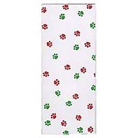 Christmas Paws Clear Cello Treat Bags - 7.5 x 3.5 x 2in. (100)