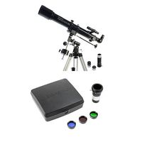 Celestron PowerSeeker 70EQ Telescope with Mars Observing Telescope Accessory Kit/Deluxe kits and Eyepiece Filter