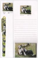 Bearded Collie Stationery Gift Set