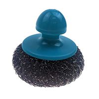 Everclean Handsaver Scouring Pad, Steel with Plastic Handle, Green (6227)