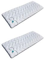 2 Full Body PEMF Therapy Mats + natural cosmetics gift. Unique, custom made and affordable Pulsed Electromagnetic Field Mattresses with special additions (memory foam, silver and ceramic texture)