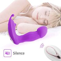 Silicone Massage 10 Frequency Wearable B-útterfly USB Rechargeable Wireless Remote Control Víbràtor Invisible Masagrrs for Women Couples Tight Design