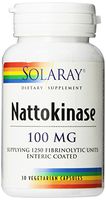 Solaray Nattokinase Supplement, 100 mg, 30 Count