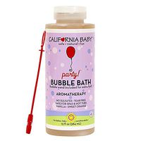 California Baby Party Bubble Bath | No Tear | Pure Essential Oils for Bathing | Hot Tubs, or Spa Use | Moisturizing Organic Aloe Vera and Calendula Extract |(13 fl. ounces)