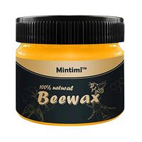 Wood Seasoning Beewax Polish for Wood & Furniture Care, Home Cleaning Natural Beeswax Conditioner for Beautify & Protect and Enhance The Shine (Multicolor, 1PC Cleaning wax)