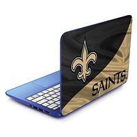 Skinit Decal Laptop Skin for Stream 11-d010nr 11.6in - Officially Licensed NFL New Orleans Saints Design