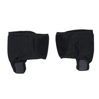 Forefoot Cushion 1 Pair Toe Protection Pad Foot Cover Anti-wear Foot Guard Separator for Adults (Black)