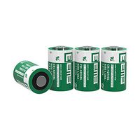 EEMB CR 1/2 AA Series Lithium 3 V 900 mAh Cylindrical Battery CR14250BL 14250SE Not Rechargeable for Scuba Diving Electronics Specialized Laboratory Equipment UL Certified (4 PCS)