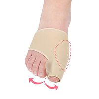 Bunion Corrector, Fullfun Thumb Valgus Toe separator Hallux Relief Corrector Pad Protector Sleeve (S)